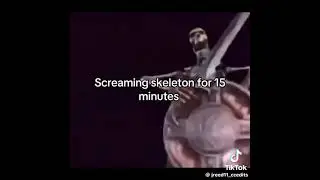 15 minutes of the skeleton screaming