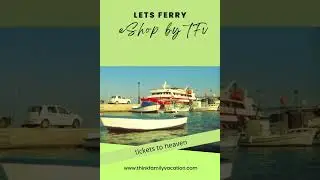 lets ferry    - tickets to heaven  #travel  #greece  #ferry