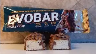 Taste-Test- EVO Sports Fuel Evobar 🍫 Milky Crisp 🍫