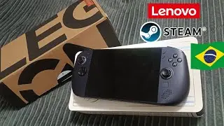Legion go s z2 32g ram unboxing no Brasil 