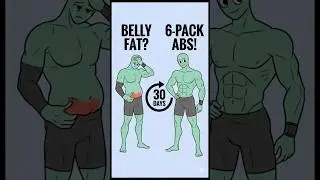 Lose Belly Fat Fast at Home 🔥 10-Second Abs Workout #youtubeshorts #shorts
