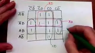 4 Variable K Mapping: Another Example
