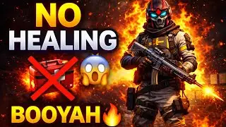Without Healing BOOYAH 😈 FF BR Rank