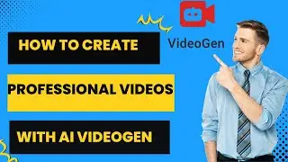 How to Create Professional Videos with AI VideoGen | Easy for Beginners