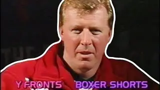 Steve McClaren -  'Y Fronts or Boxer Shorts?'  |  2000
