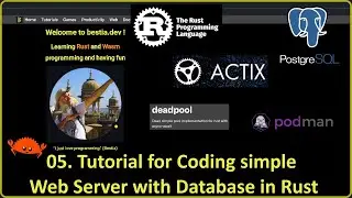 05. Tutorial for Coding simple Web Server with Database in Rust (webpage_hit_counter) (2022-08)