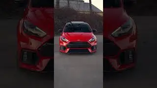 Racing Red Ford Focus RS 2018