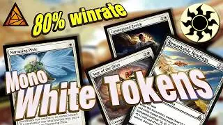 Unleashing an 80% Win-Rate Mono White Token Menace