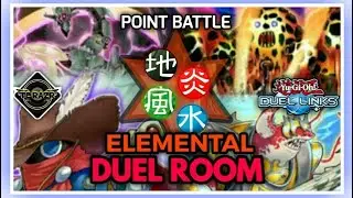 ELEMENTAL POINT BATTLE DUEL ROOM  || KOG DUELS || YU-GI-OH! DUEL LINKS