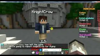 KnightCrow Flying