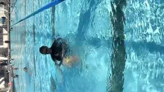 2 year old Sofia swim Jcc 5