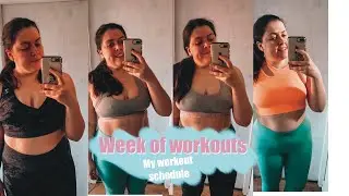 What i workout in a week | Chloe Bell