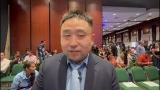 Liu chan empresario chino que est&aacute; en Ibagu&eacute; en el Fest Tech