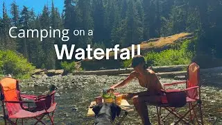 Camping on a Waterfall | Washington, Kachess Lake, Birthday Vlog