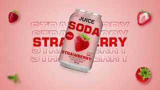 Commercial Add of Soda Can  2D Product Animation - After Effects
