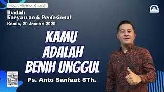 55. [LIVE] IBADAH KARYAWAN & PROFESIONAL, KAMIS, 29 JANUARI 2026