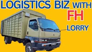 Review of Transport business with Mitsubishi FH truck in Kenya
