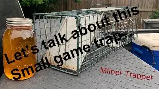 My favorite small game cage trap. Let&rsquo;s talk about this single door cage trap.
