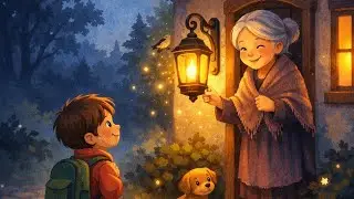 Good Night peaceful Story for Children ✨ | The Little Lamp That Never Slept