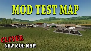 &ldquo;MOD TEST MAP&rdquo; CLEVER NEW MOD MAP! Farming Simulator 19 PS5 MAP TOUR (Review) FS19.