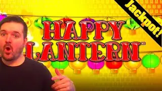 Betting $25.00/SPIN On HIGH LIMIT Lightning Link Happy Lantern Slot Machine! HUGE JACKPOT HAND PAY!