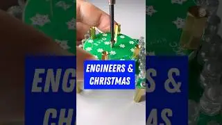 Amazing PCB Project to get Engineers into a Christmas Mood #arduino #electronics #pcb #engineering