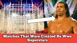5 Matches That Were Created By Wwe Superstar | Wrestling Fast News |