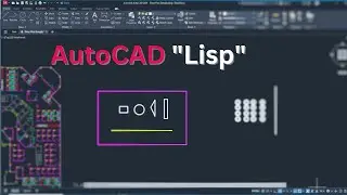 AutoCAD Lisp Tutorial: Iteratively Move, Scale & Rotate CAD Object until Boundary Touch