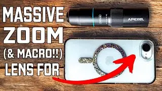 Take The Photos You Want - Apexel 10x Telephoto Lens Kit (with MACRO Lens!!!)