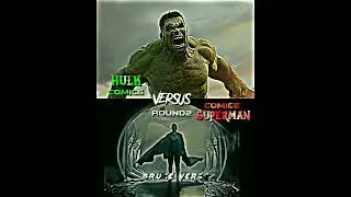 Hulk (Comics) Vs Thor And Superman (Comics) #shorts
