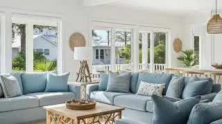 Inside a Serene Coastal Contemporary Home | Room-by-Room Design