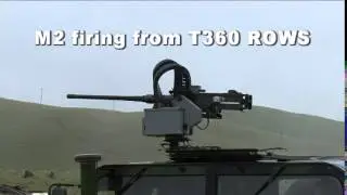 M2 firing from T360 ROWS