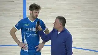 Intervista - Serie A1 - G.14 - Matteo Brusa (centro TR Azzurra Novara)