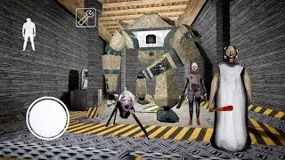 Granny Game Horror Escape Gameplay | Playing As Granny Legacy Robot Escape Mod Menu #granny #robotę