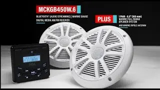 MCKGB450W.6 Marine Speaker Package | BOSS Audio Systems