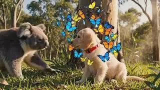 Koala dog love