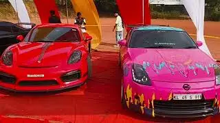 Motoshow Kochi |Govt Model Engineering College| Mustang Nissan 350z Audi R8 Cayman Patrol Corvette