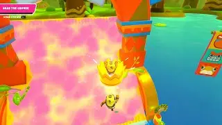 Fall Guys - Winning Round + Lost Temple Final (No Commentary)