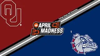 r/CollegeBasketball Virtual Tournament | Second Round | (9) Oklahoma vs (1) Gonzaga