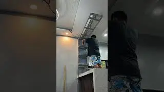 bar counter installation