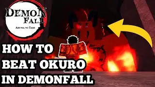 Как *ЛЕГКО* победить Окуро в DemonFall Lower Moon 6 | Roblox DemonFall
