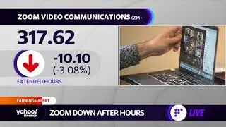 Zoom down after hours despite topping earnings expectations