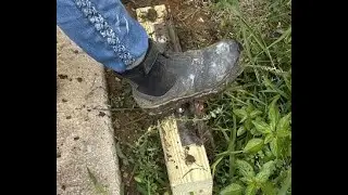 Shoe and Boot Scraper for Serious Mud and Muck