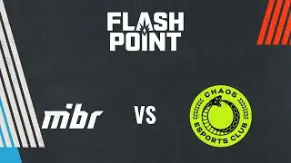 MIBR vs Chaos (Overpass) Map 1 - Flashpoint 1 - Phase 1 - Group Final