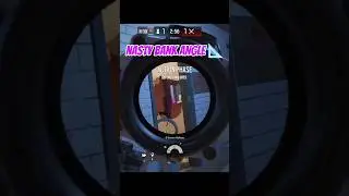 The nastiest bank angle ever seen 📐🔥 #shorts #rainbow6siege #siege #r6 #gaming