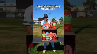 Match the Sliding Mitts Challenge: BASEBALL EDITION! #shorts