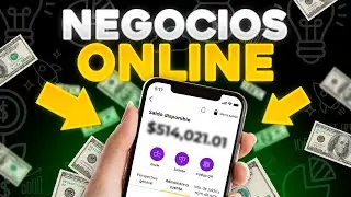 💸 10 IDEAS De Negocios Rentables Por Internet 💻 Mis Negocios Online