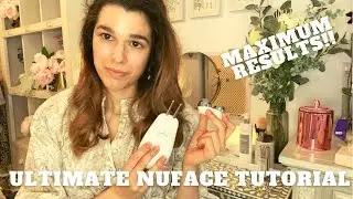 Full NUFACE and ELE Facial Tutorial I How to Get the Most out of your Device for MAXIMUM Results!!