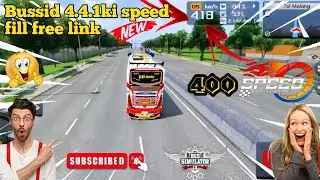 New Bussid 4.4.1 ki speed fill 100 work bus simulator Indonesia game 👌👌