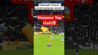 Abduqodir Husanov qutqarga vaziyat #o #sportsshorts #diyorakeldiyorova #football #sportsedits #reels